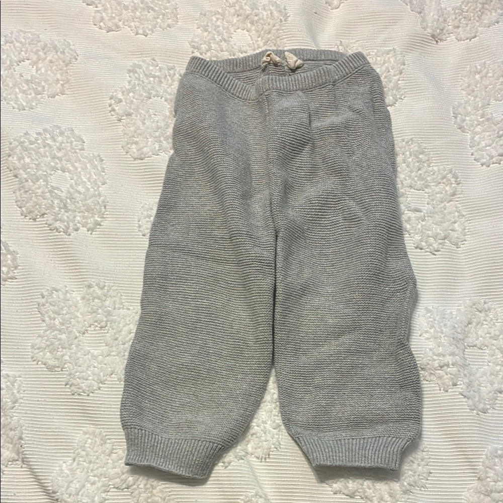 GAP Light Gray Knit Kids Pants